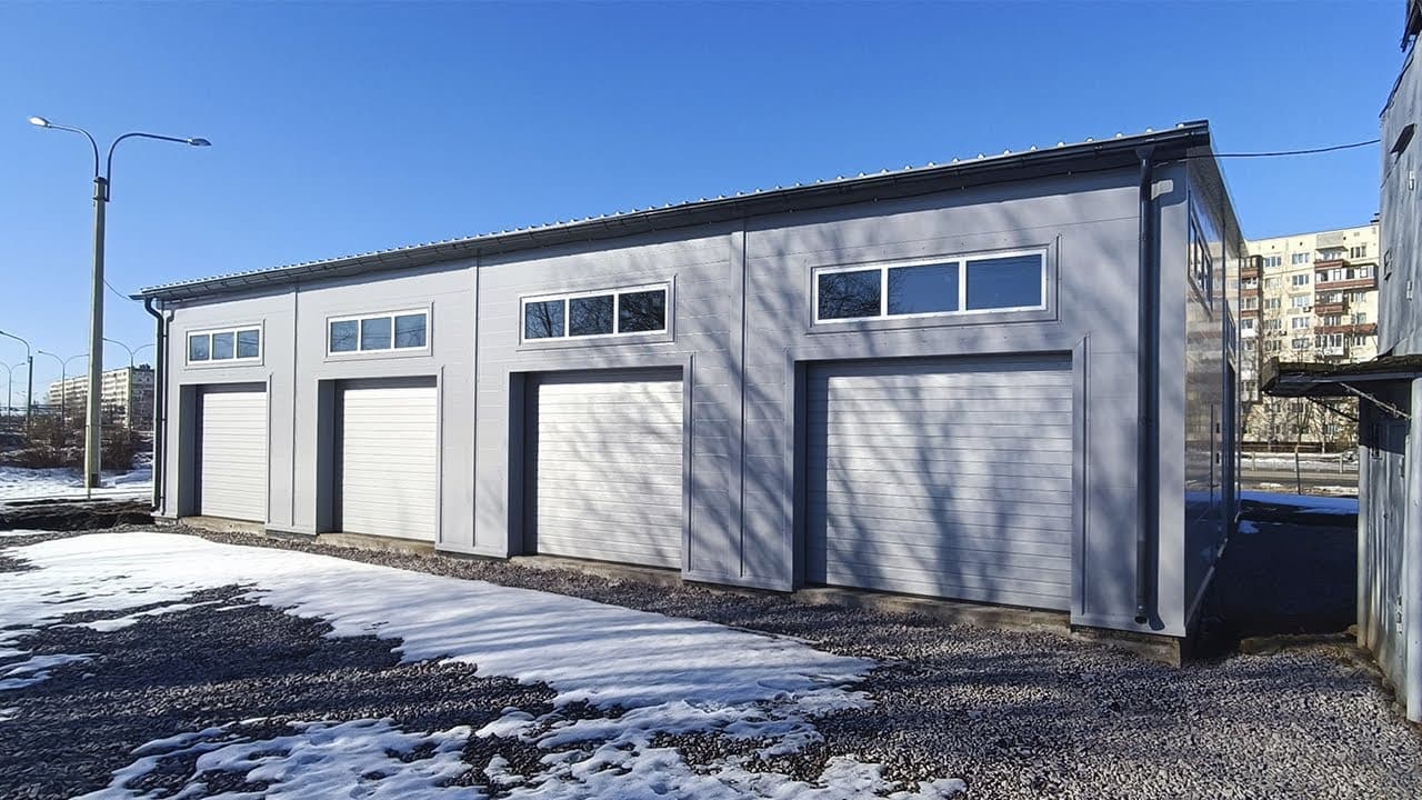 Объект строительства или реконструкции (кадр с площадки)