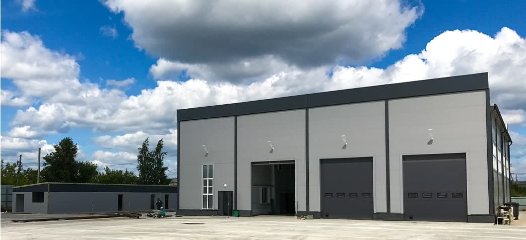 Быстровозводимые здания из металлоконструкций и панелей